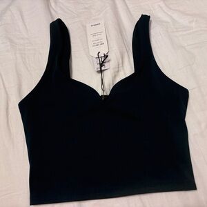 Express Dark Teal Body Contour Top